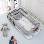 cotton-portable-baby-crib-newborn-foldable-babyblush-1